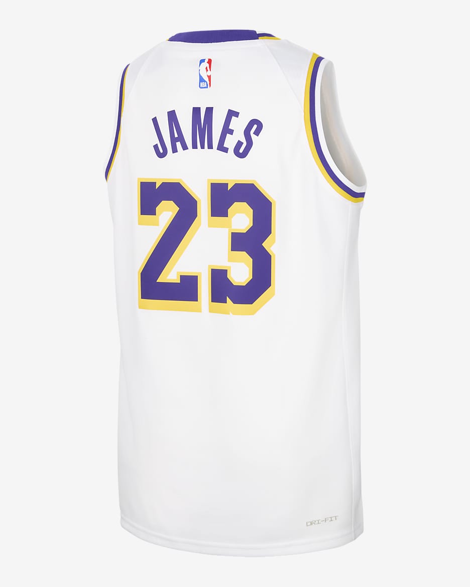 Lebron james lakers shirt nike on sale